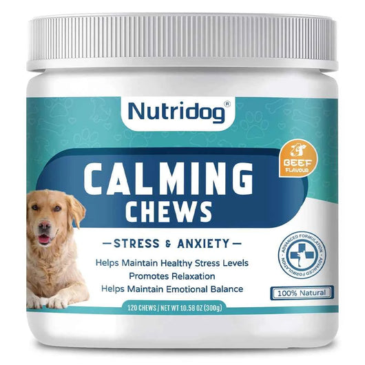 Anti-allergic & hip joint & calming & probiotic dog food for dogs full stage comprehensive nutrition-120 soft chews