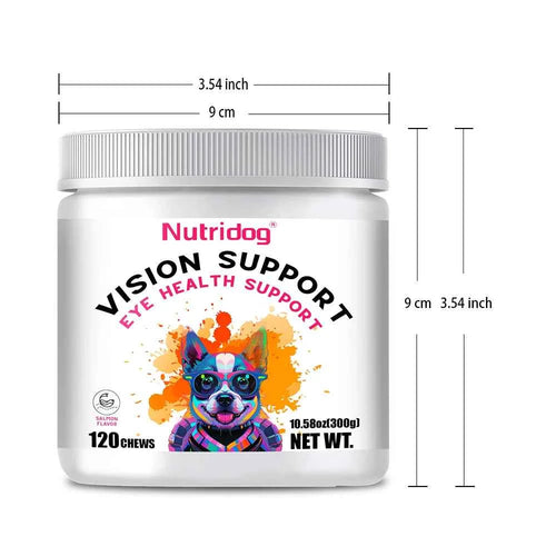 Dog Eye Nutritional Supplements, Supports Vision Health With Lutein & Zeaxanthin to Prevent Cataracts Special -120 soft chews