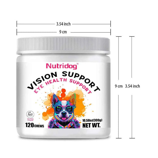 Dog Eye Nutritional Supplements, Supports Vision Health With Lutein & Zeaxanthin to Prevent Cataracts Special -120 soft chews