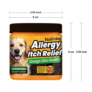 Nutridog® Allergy & Itch Relief – Omega Skin Health