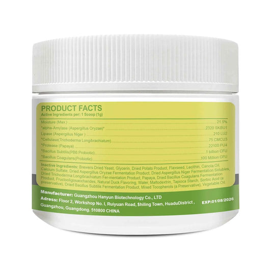 Dog Probiotic Powder Supplement - Supports Digestive Health&Relieves Diarrhea,Boosts Immune System for Puppy Adult Senior Dogs