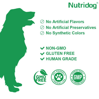Nutridog Grass Green Dog Chews - Lawn Urine Neutralizer