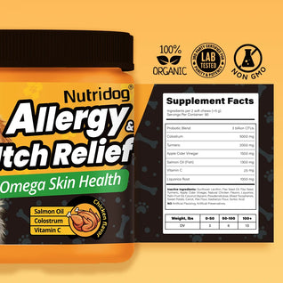 Nutridog® Allergy & Itch Relief – Omega Skin Health