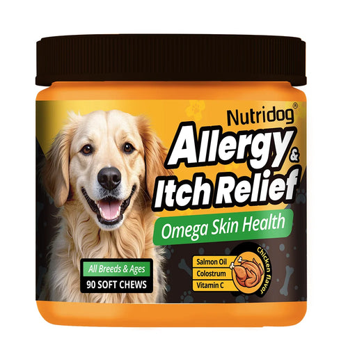 Nutridog® Allergy & Itch Relief – Omega Skin Health