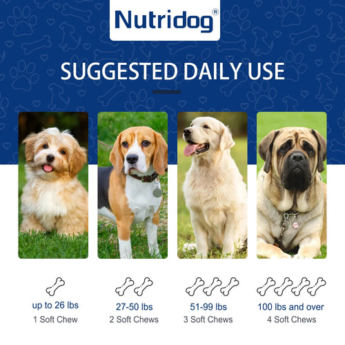 Flea & Tick Chews For Dog with Garlic Flaxseed | Skin Health Support & Bites Prevention - Chicken flavor 120 Soft Chews