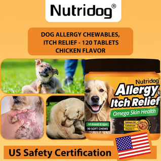 Nutridog® Allergy & Itch Relief – Omega Skin Health