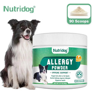 Nutridog Anti-Allergy Supplement Powder for Dogs - 90g