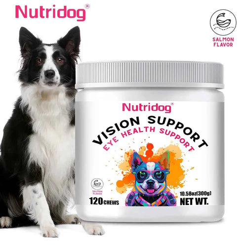 Dog Eye Nutritional Supplements, Supports Vision Health With Lutein & Zeaxanthin to Prevent Cataracts Special -120 soft chews