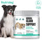 NUTRIDOG Dog Anal Gland Support  Pumpkin Seed Probiotics Digestive Enzymes Scoot Relief Digestive Health 120 PCS/Bottle